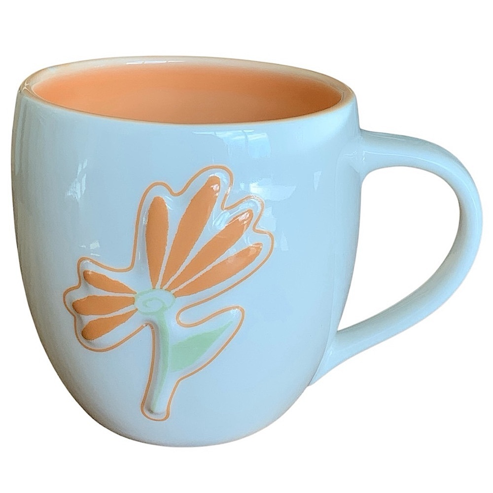 Starbucks 2006 Spring Flower Ceramic Mug 14oz